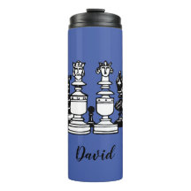 Copo Personalizado Temático de Xadrez