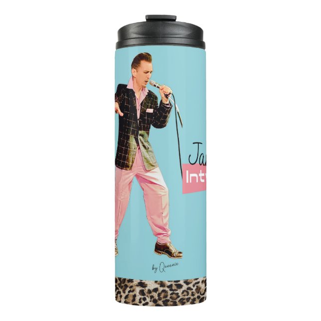 Garrafa Térmica Copo Rockabilly James Intveld (Frente)
