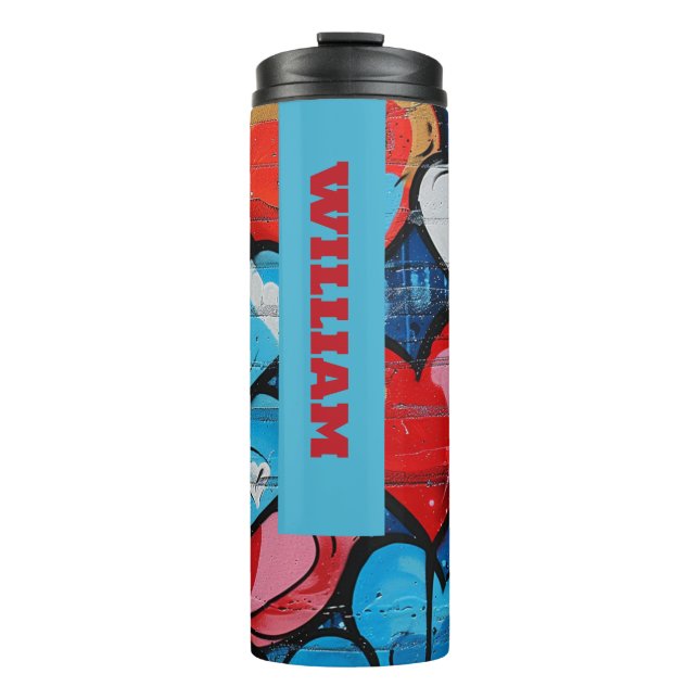Garrafa Térmica Copo Térmico Amor Batida Urbana (Frente)