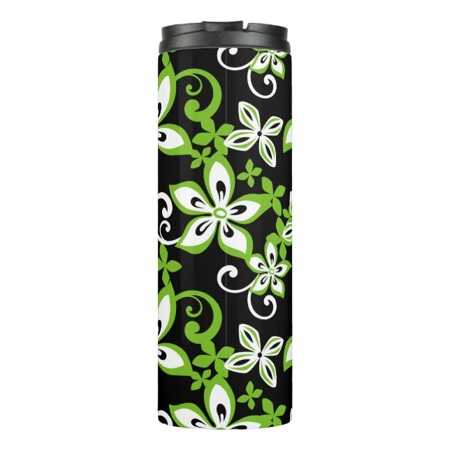 GARRAFA TÉRMICA  COPO TÉRMICO BLUE HAWAII (PRETO/LIMÃO) (Verso)