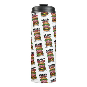 Garrafa Térmica Copo Térmico Brainy Burgers