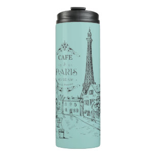 Garrafa Térmica Copo Térmico Cafe Paris