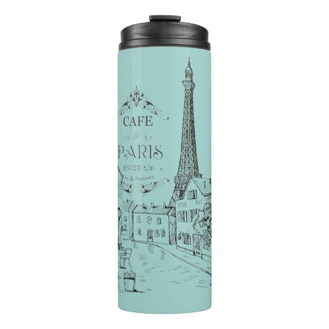Garrafa Térmica Copo Térmico Cafe Paris (Frente)