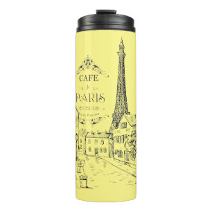 Garrafa Térmica Copo Térmico Cafe Paris