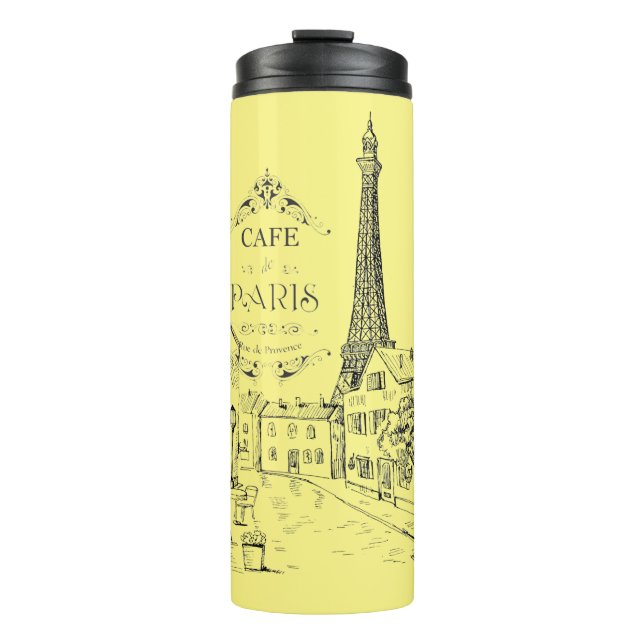 Garrafa Térmica Copo Térmico Cafe Paris (Frente)