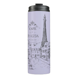 Garrafa Térmica Copo Térmico Cafe Paris