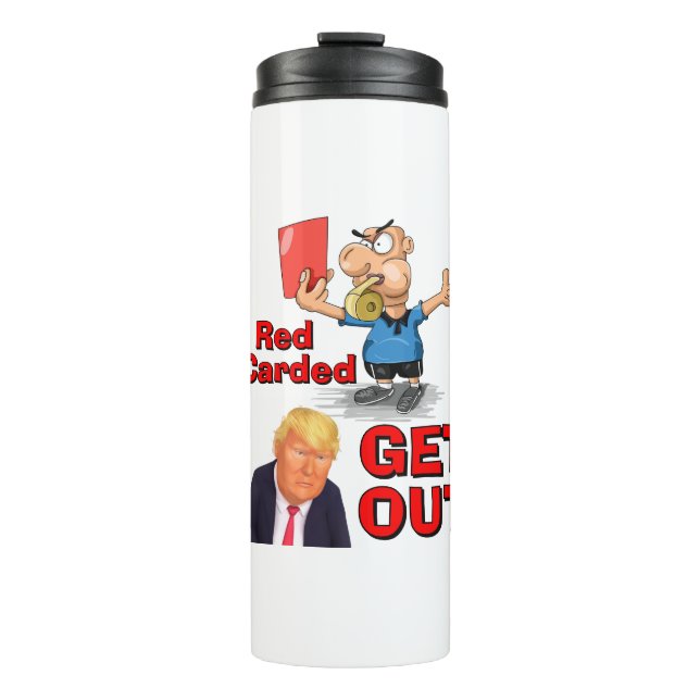 Garrafa Térmica Copo Térmico Cartão Vermelho (Frente)