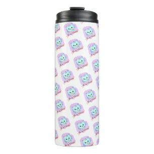 Garrafa Térmica Copo Térmico Cat Be Mine Corações Rosa