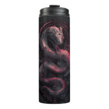 Copo Térmico Cobra Mecânica Dark Sci-Fi