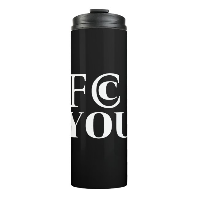Garrafa Térmica Copo Térmico FCC YOU (Frente)