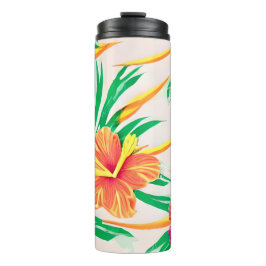 Garrafa Térmica Copo Térmico Hibisco da Ilha