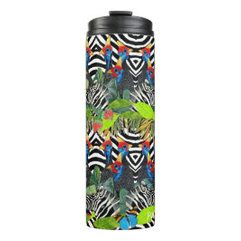 Garrafa Térmica Copo Térmico Kanga Zebra