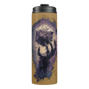 Garrafa Térmica Copo Térmico Mão Demoníaca Magia Arcana