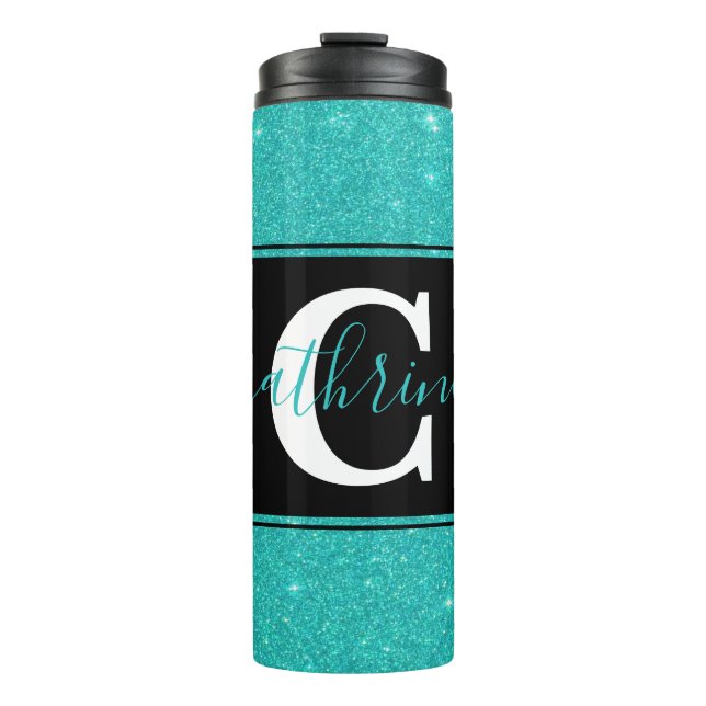 Garrafa Térmica Copo térmico personalizado com bloco de cores (Frente)