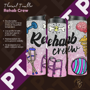 Garrafa Térmica Copo Térmico Rehab Crew