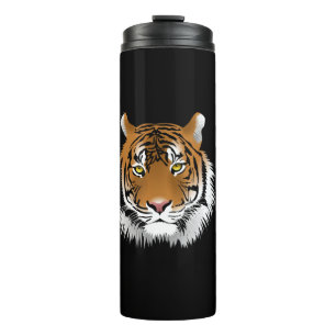 Garrafa Térmica Copo Térmico Rosto de Tigre