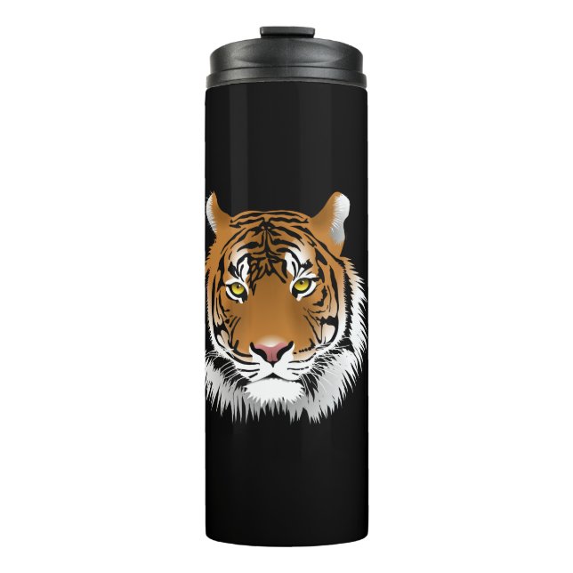 Garrafa Térmica Copo Térmico Rosto de Tigre (Frente)
