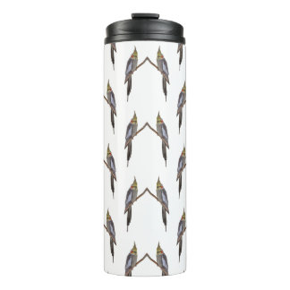 Garrafa Térmica Copo Térmico Tumbler Loucura de Cacatua Fofa