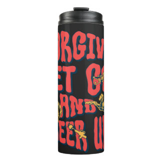 Garrafa Térmica Copo TUMBLER VIAJAR/COZINHA PERDOE DEIXE IR ANIMAR