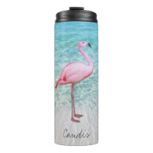 Cor-de-rosa-branca Flamingo Tropical Beach Name Fi