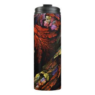 Garrafa Térmica Cor Harmonia Abstrato Art