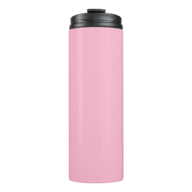 Garrafa Térmica Cor sólida rosa-bebê (Frente)