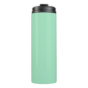 Garrafa Térmica Cor Sólida Verde do Seafoam