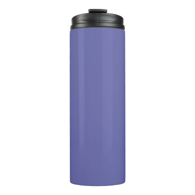 Garrafa Térmica Cor sólida violeta azul (Frente)