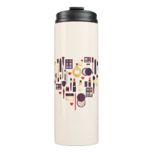 Garrafa Térmica Coração de Comestics