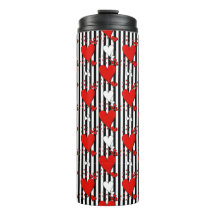 Corações do Namorados Preto Branco Vermelho