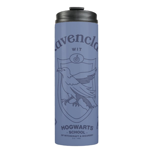 Garrafa Térmica CORVOJOVIS™ Sabedoria Aprendizado Crest (Frente)
