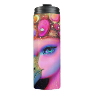 Garrafa Térmica Cosmic Flamingo Queen