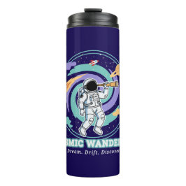 Garrafa Térmica Cosmic Wanderer Astronaut Telescop