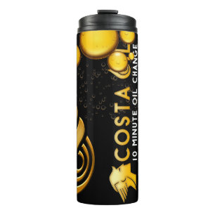 Garrafa Térmica Costa Oil Drop and Stripe Thermal Tumbler