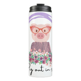 Garrafa Térmica cota de porco - porco ao estilo