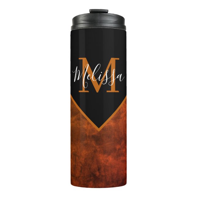 Garrafa Térmica Couro cru personalizado personalizado  (Frente)
