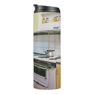 Garrafa Térmica Cozinha Retro Vintage dos Anos 1950