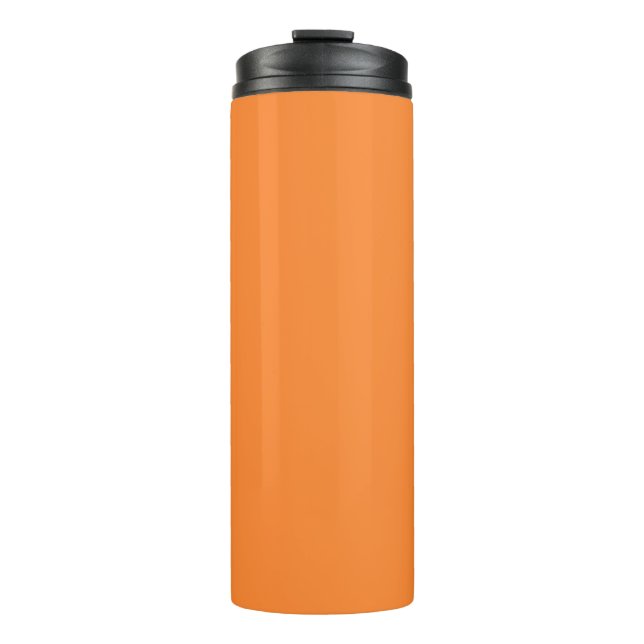 Garrafa Térmica Crayon Color Orange Thermal Tumbler (Frente)