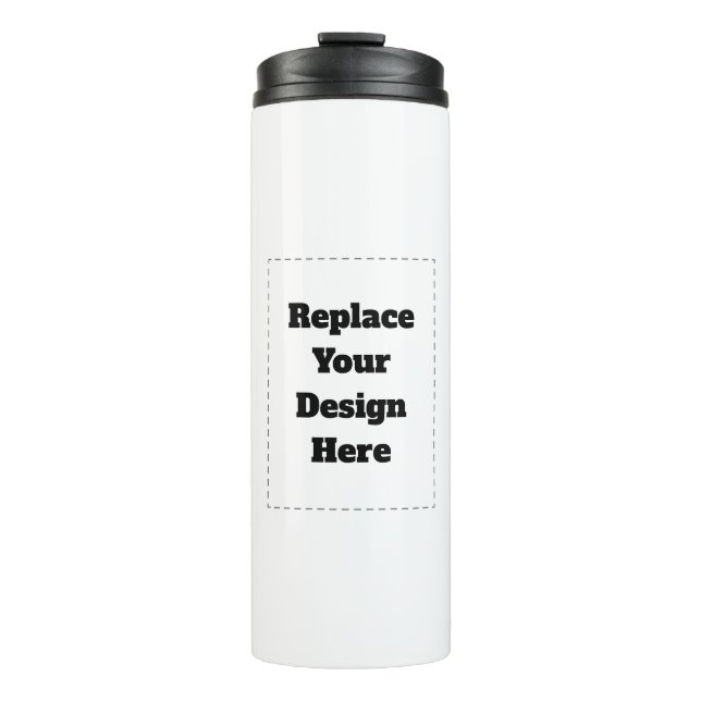 Garrafa Térmica Create Your Own white  (Frente)