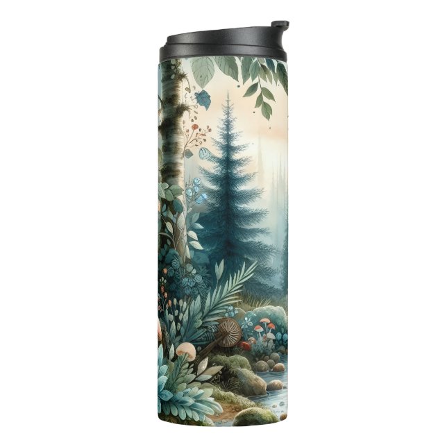 Garrafa Térmica Creta Florestal de Cogumelo (Giro à esquerda)