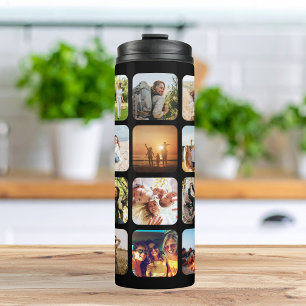 Garrafa Térmica Crie sua própria coleção de fotos personalizada 20