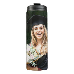 Garrafa Térmica Crie Sua Própria Foto de Graduado Personalizada