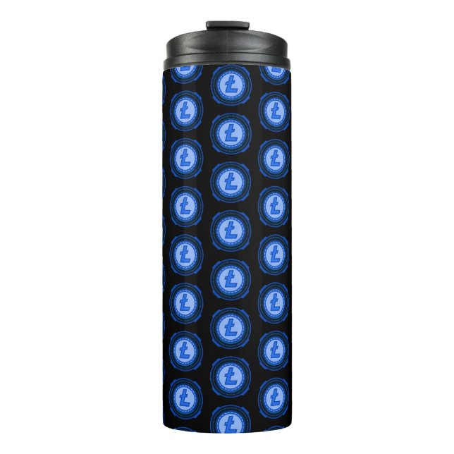 GARRAFA TÉRMICA  CRIPTOMOEDA LITECOIN (Frente)