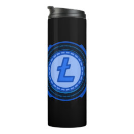 GARRAFA TÉRMICA  CRIPTOMOEDA LITECOIN