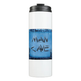 Garrafa Térmica Cristais Azuis