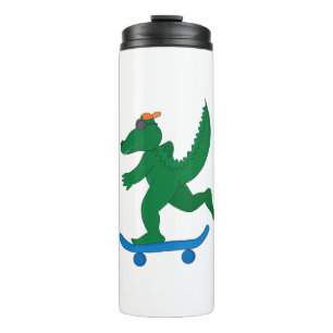 Garrafa Térmica Crocodilo de skater