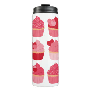 Garrafa Térmica Cupcakes