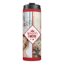 Garrafa Térmica Custom Queen Mom Photo Collage Keepsake