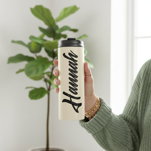 Garrafa Térmica Custom Sand Graduation Tumbler Gift for Her & Him (Personalized Bridal Thank You Tumbler, Custom Bestie Tumbler Gift for Women, Birthday Gift for her)