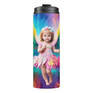 Garrafa Térmica Cute Baby Angel Wings Art-38424